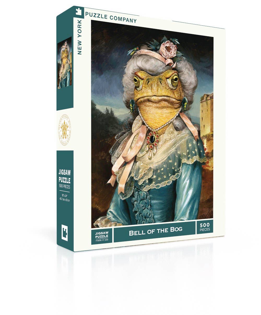 New York Puzzle Company - Bell of the Bog - 500 Piece Jigsaw Puzzle