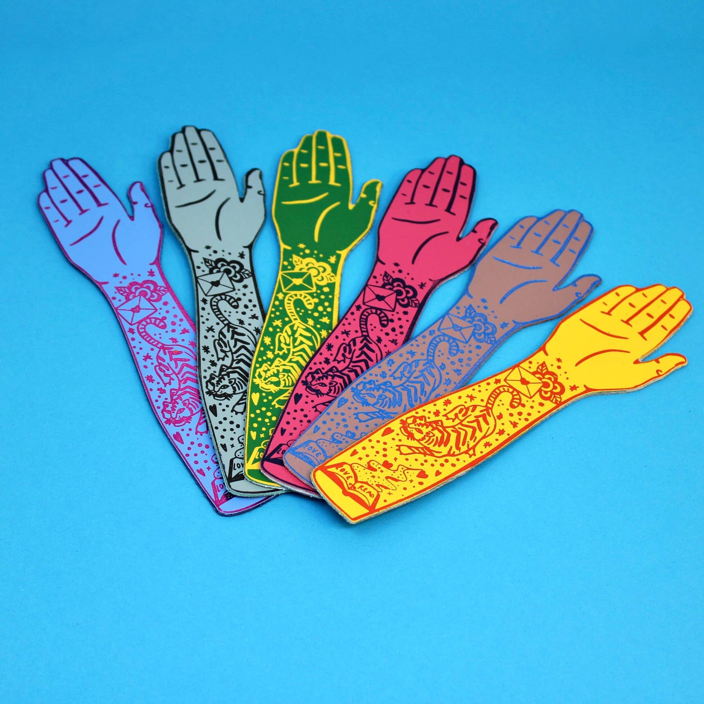 Ark Colour Design - Tattooed Arm Bookmark