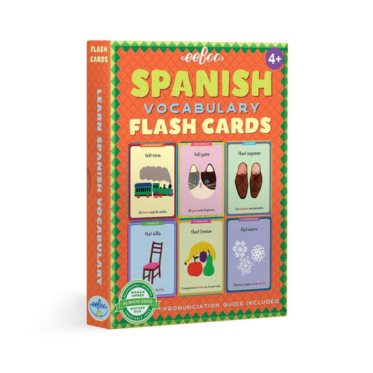 eeBoo - Spanish Vocabulary Flash Cards