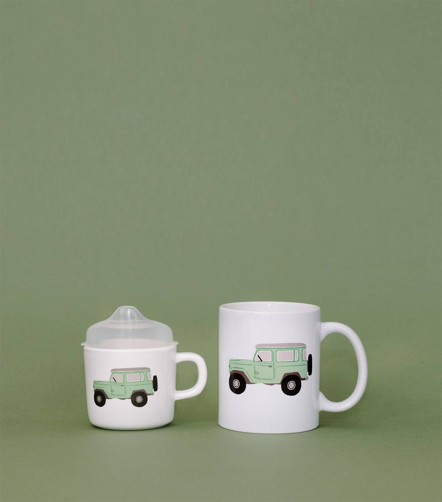 Helmsie - Vintage Truck Two of a Kind Cup Set