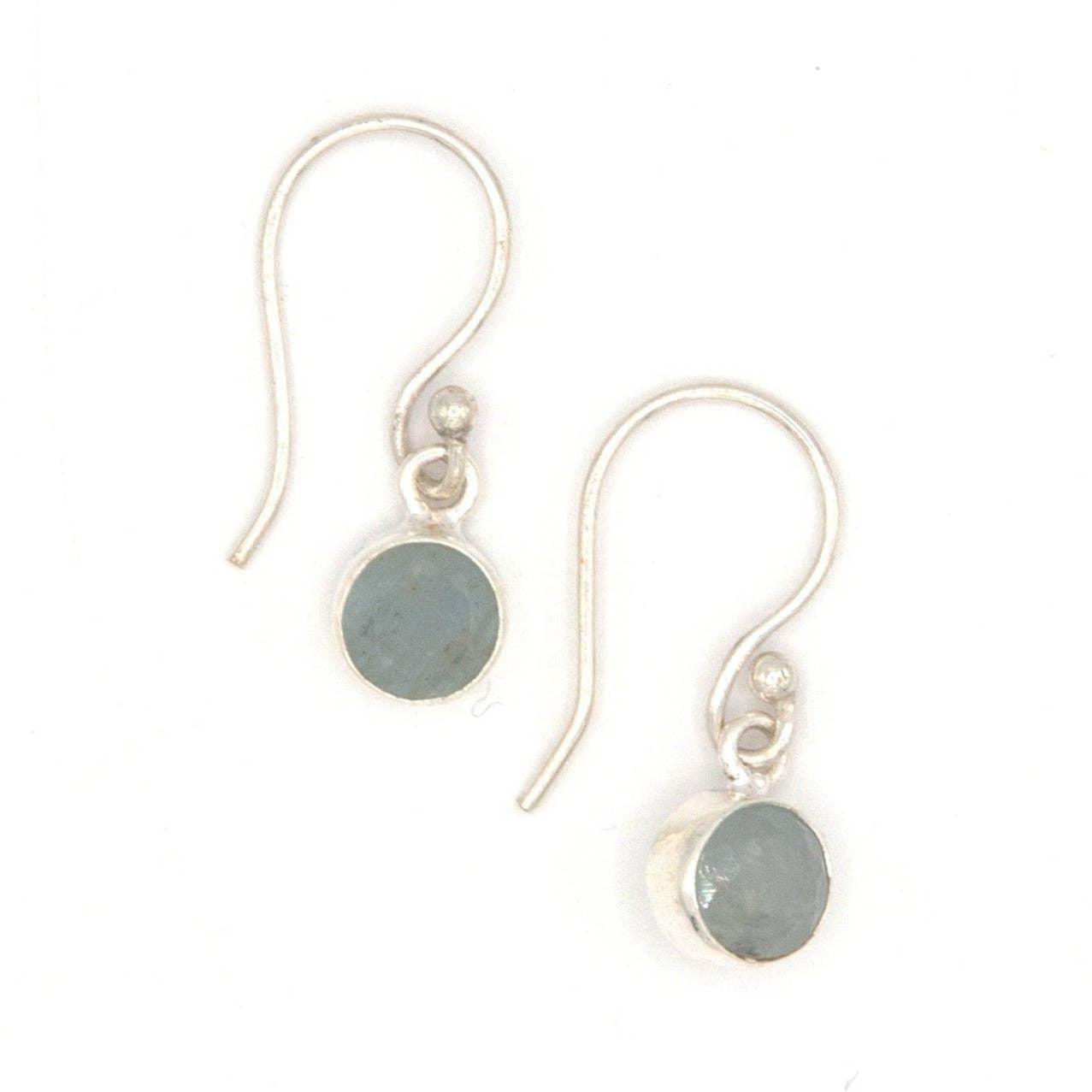 Fair Anita - Aquamarine Window Earrings