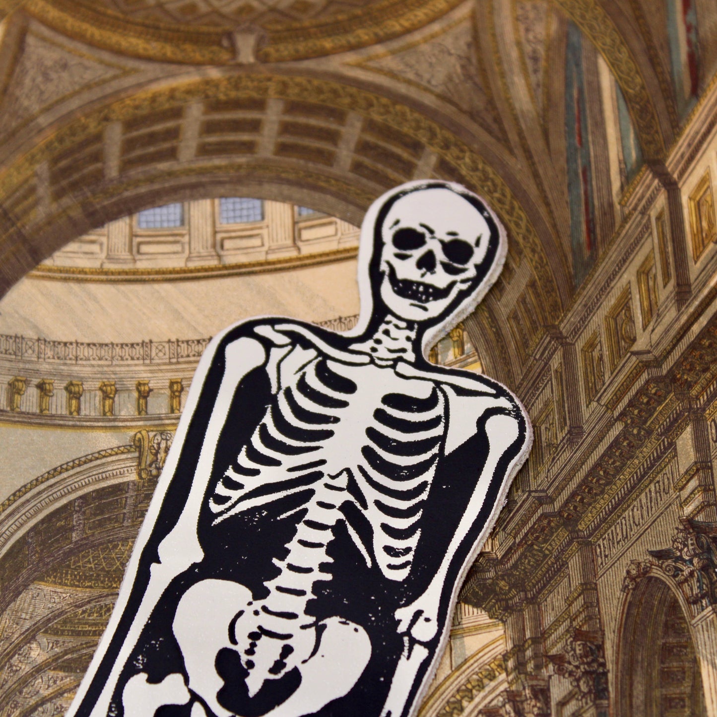 Ark Colour Design - Skeleton Bookmark