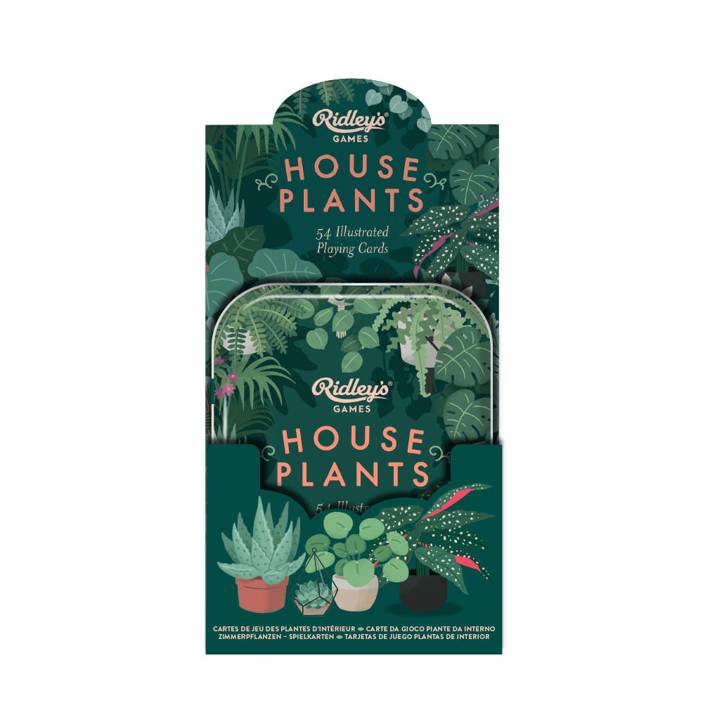 Ridley's Games - Houseplants Playing Cards CDU of 6