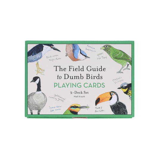 Chronicle Books - Field Guide to Dumb Birds Playing Cards