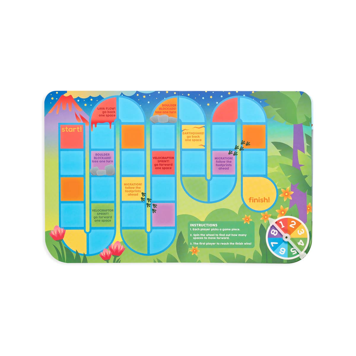 OOLY - Play Again!: Reusable Sticker Fun - Daring Dinos.