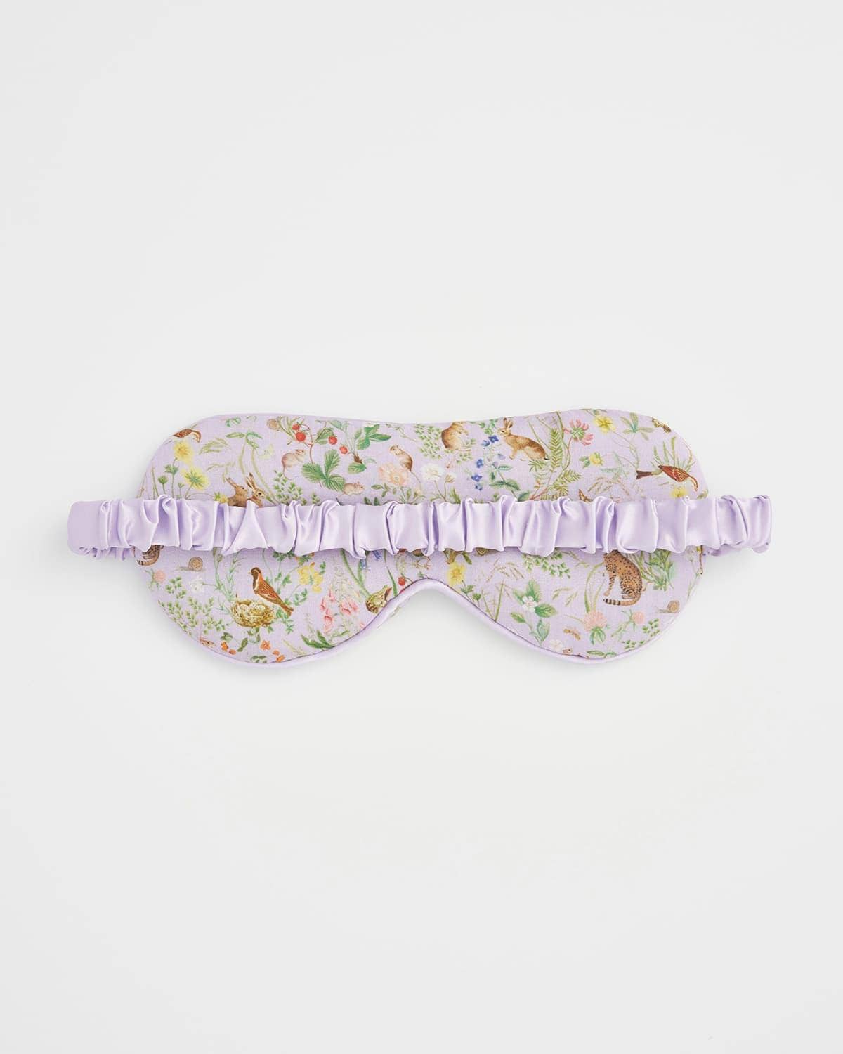 Fable England - FABLE Meadow Creature Lilac - Sleep Mask- One Size