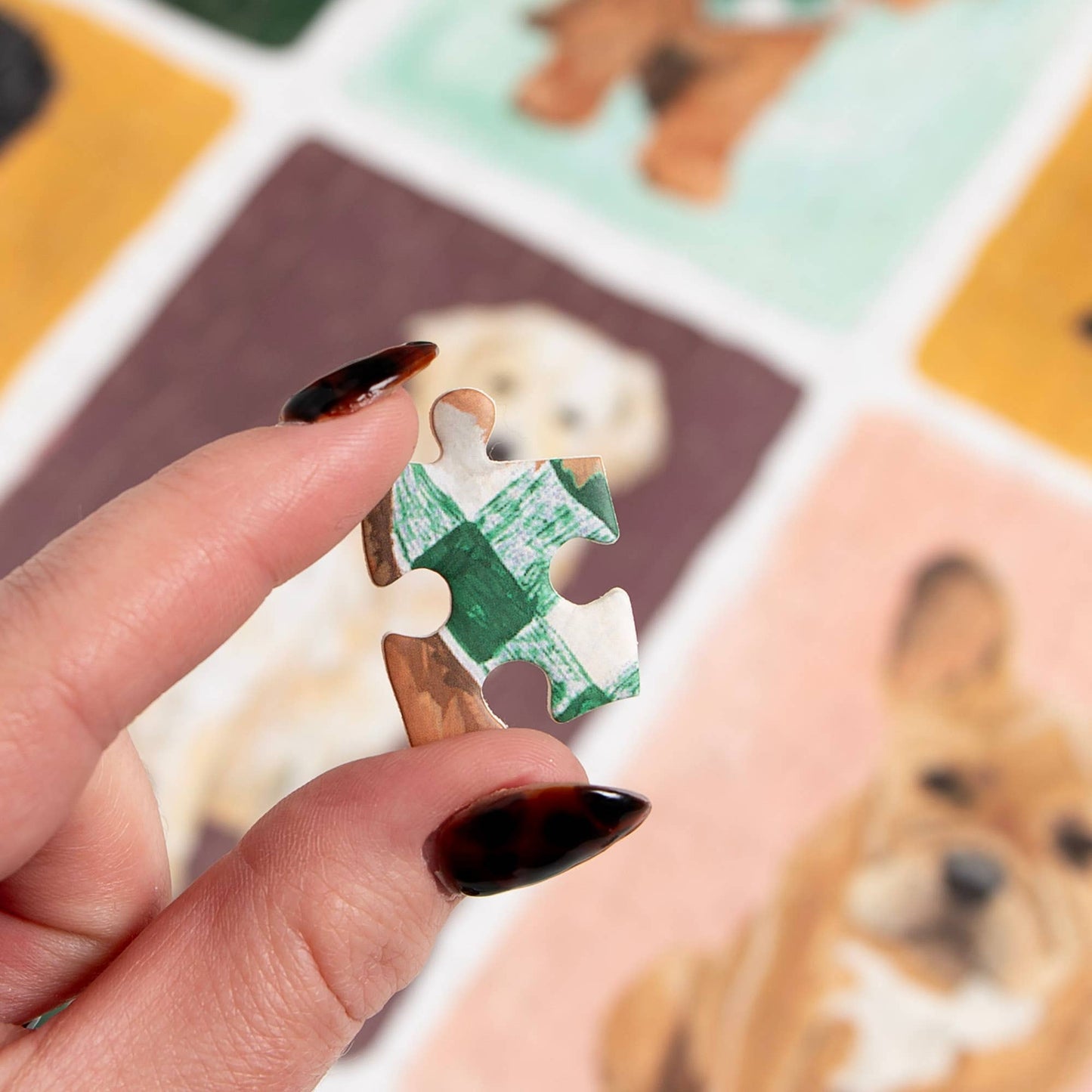 1canoe2 | One Canoe Two Paper Co. - Furry Friends Dogs Grid - 500 Piece Jigsaw Puzzle