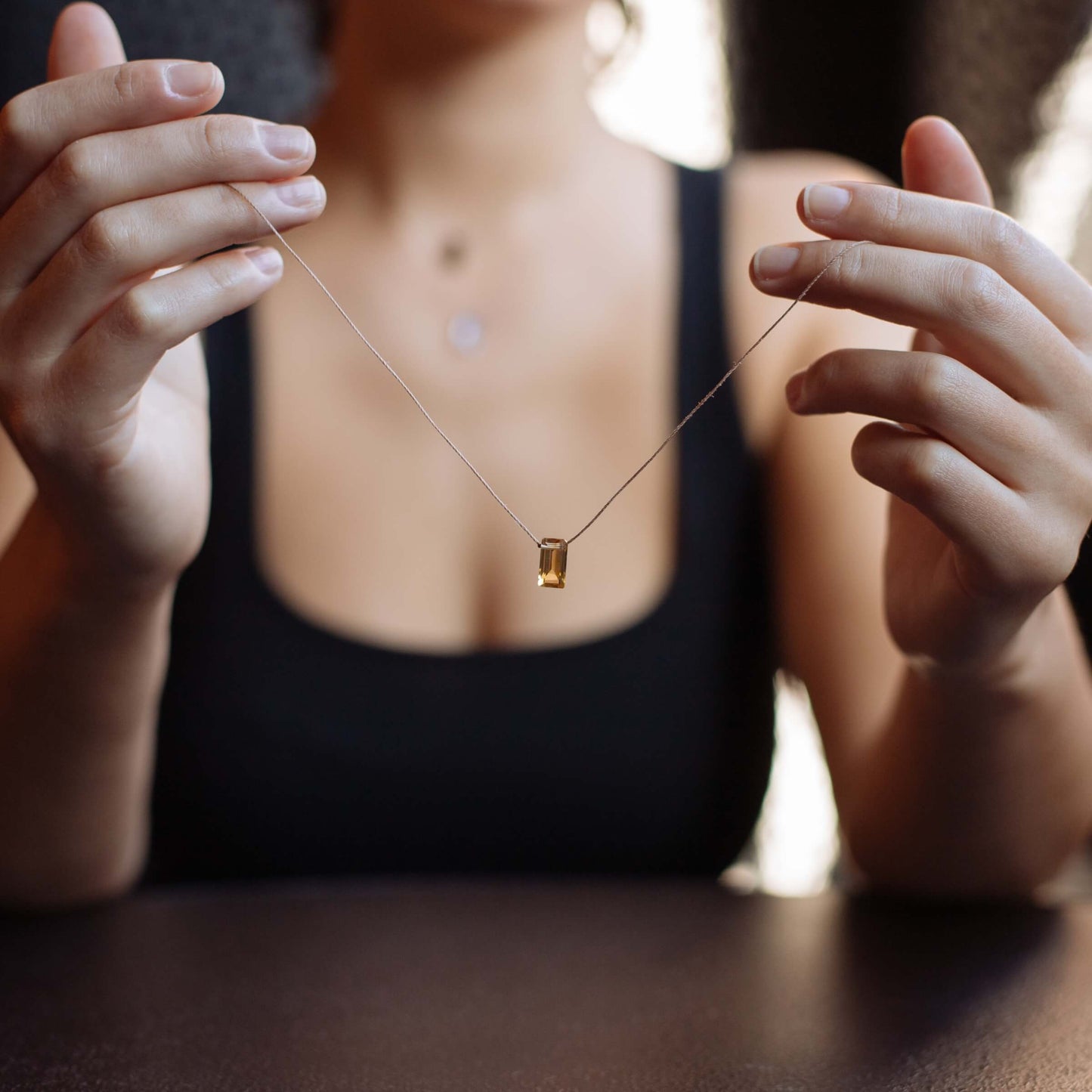 SoulKu - Citrine Refined Necklace for Manifest