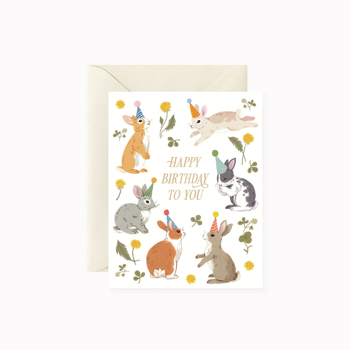 Botanica Paper Co. - BUNNIES BIRTHDAY PARTY | greeting card