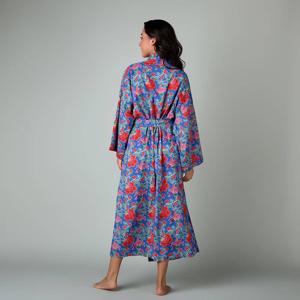 Mahogany - Clarence Indigo Robe