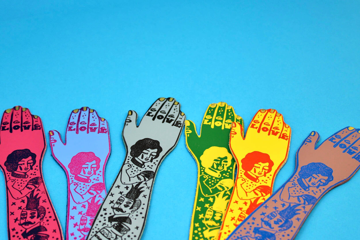 Ark Colour Design - Tattooed Arm Bookmark