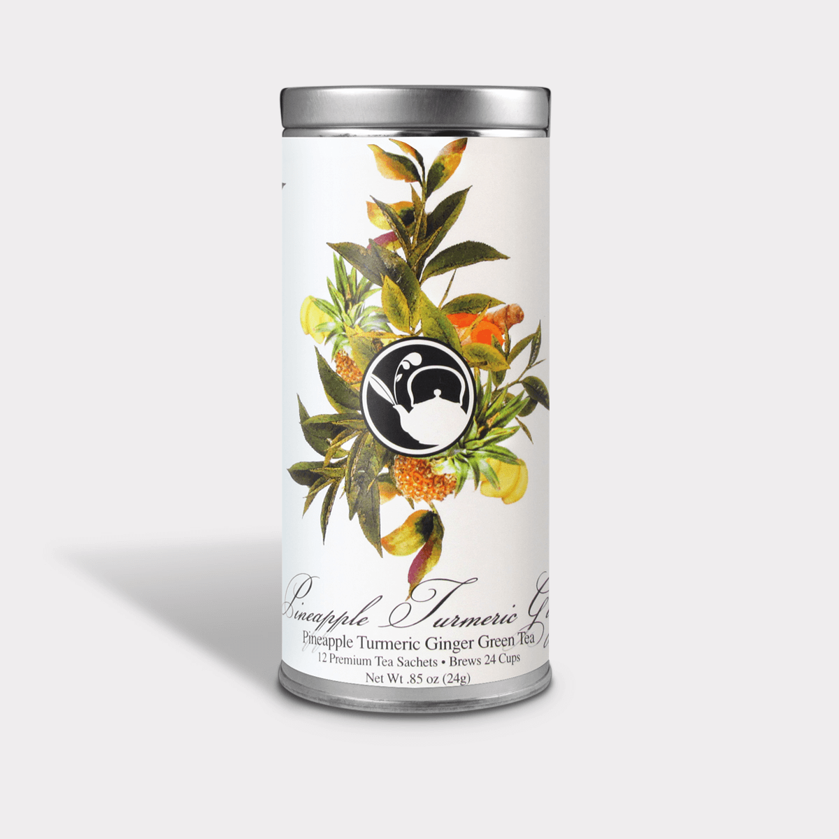 The Tea Can Company - Pineapple Turmeric Ginger Green Tea - Sachets
