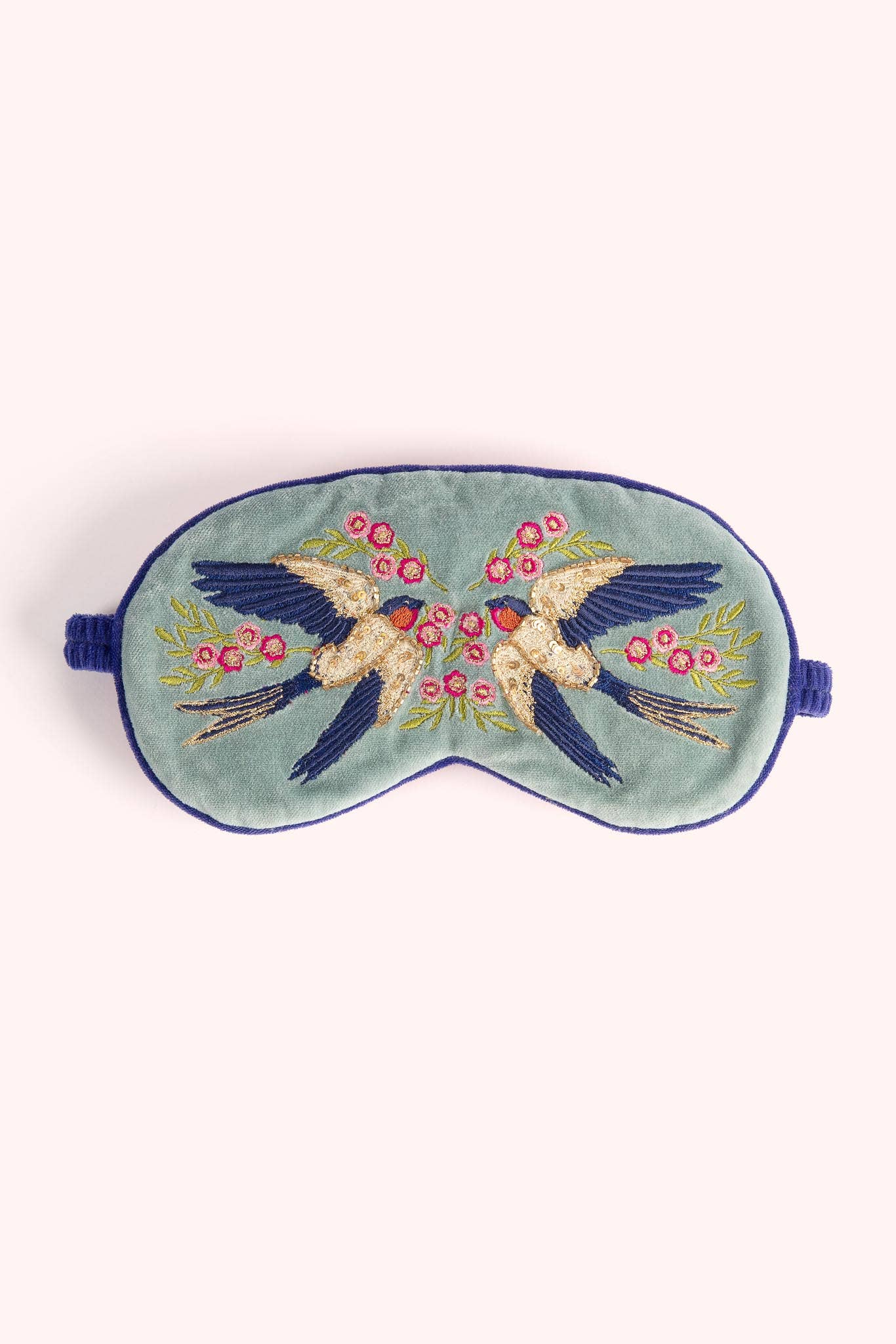 Powder Design inc - US - Luxury Lavender Eye Mask - Swooping Swallows