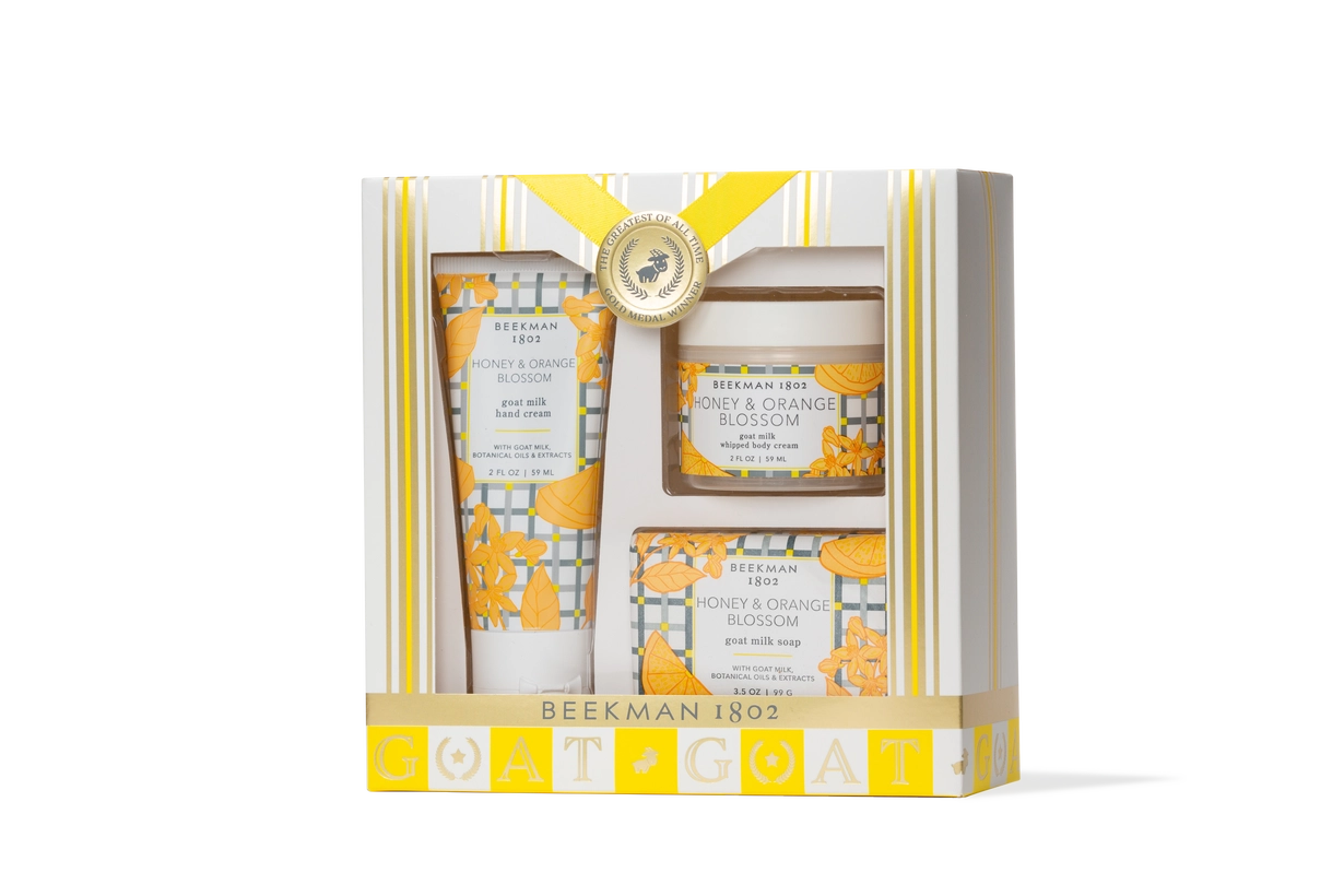 Beekman 1802 - Honey & Orange Blossom 3pc Body Gift Set