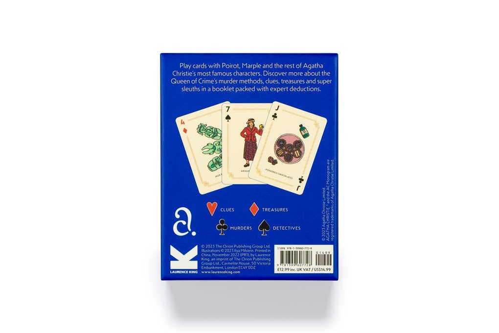 Chronicle Books - Agatha Christie Playing Cards