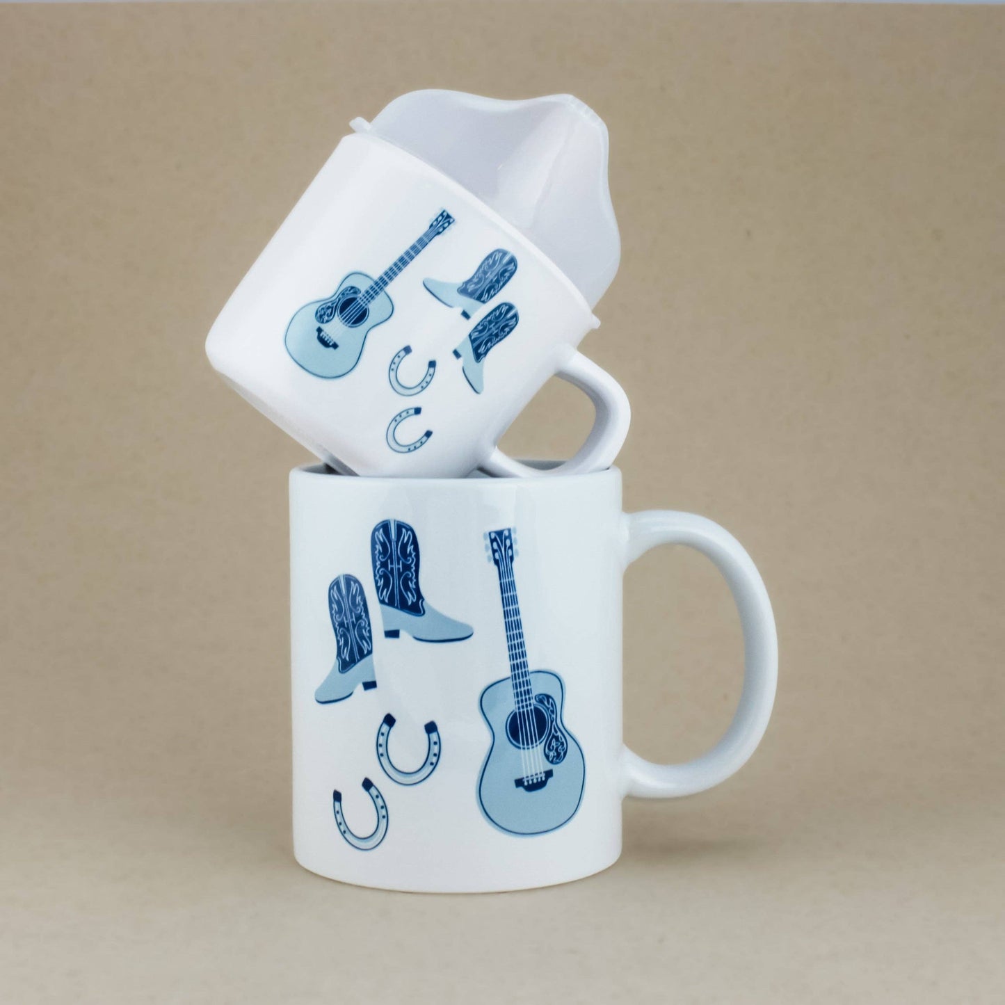 Helmsie - Cowboy Two of a Kind Cup Set