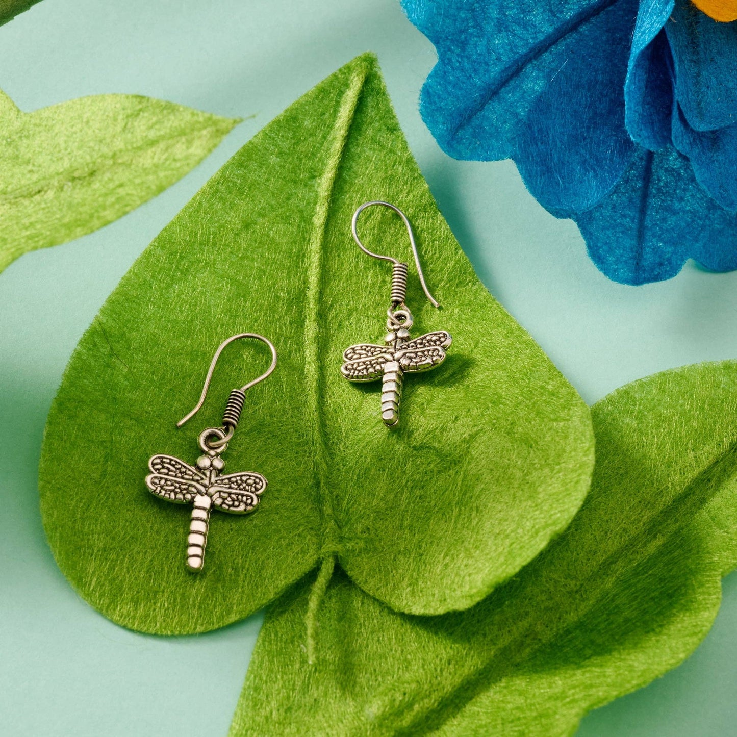 Ten Thousand Villages - Sakti Dragonfly Earrings