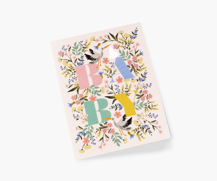 Mayfair Baby Baby Card | Rifle Paper Co.