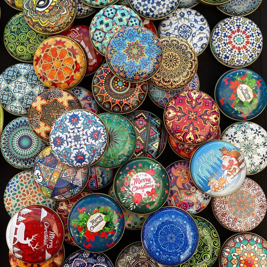 Small Circular Tin
