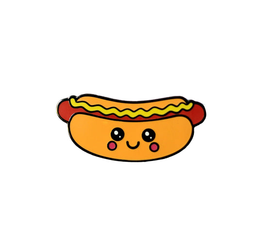 Hot Dog Pin – Super Kawaii Food Enamel Pin