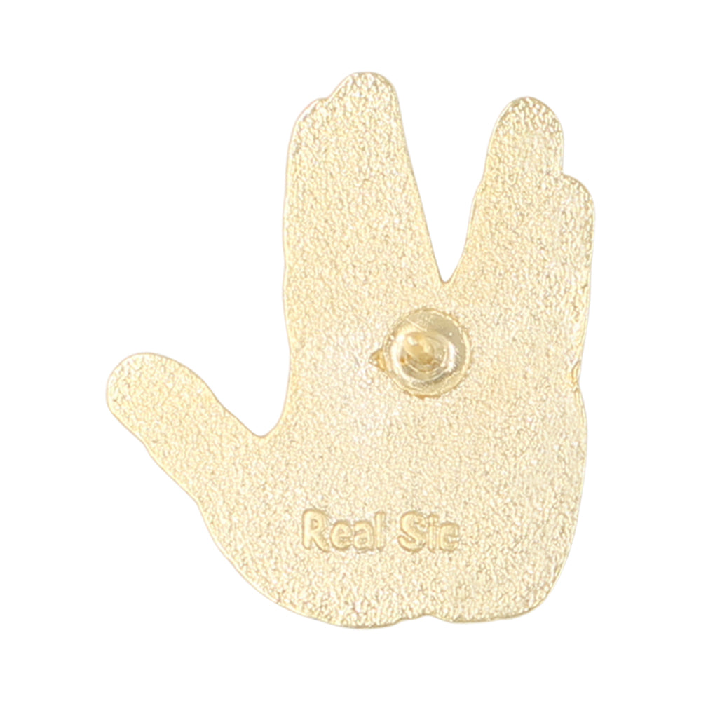 Live Long & Prosper Emoji – Star Trek Enamel Pin