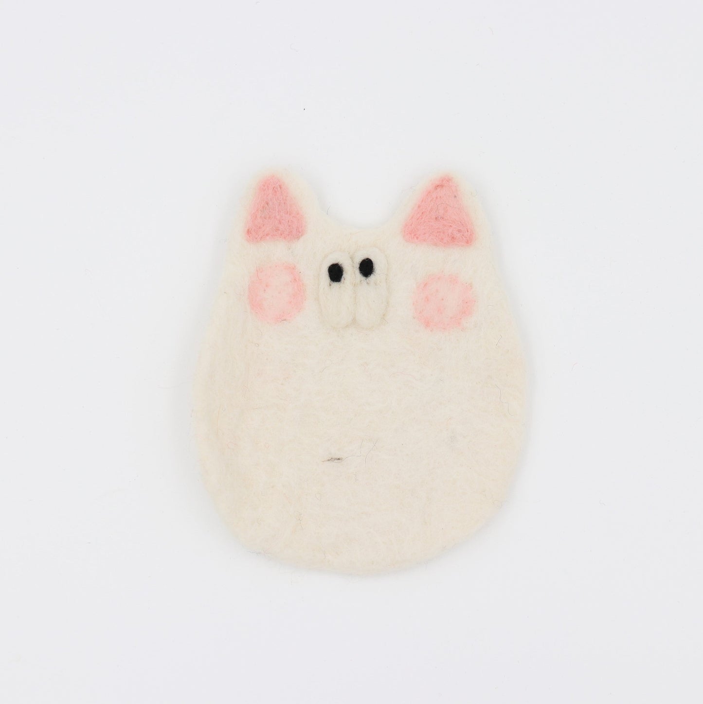 Animal-shape-Nepal-handmade-wool-felt-coaste