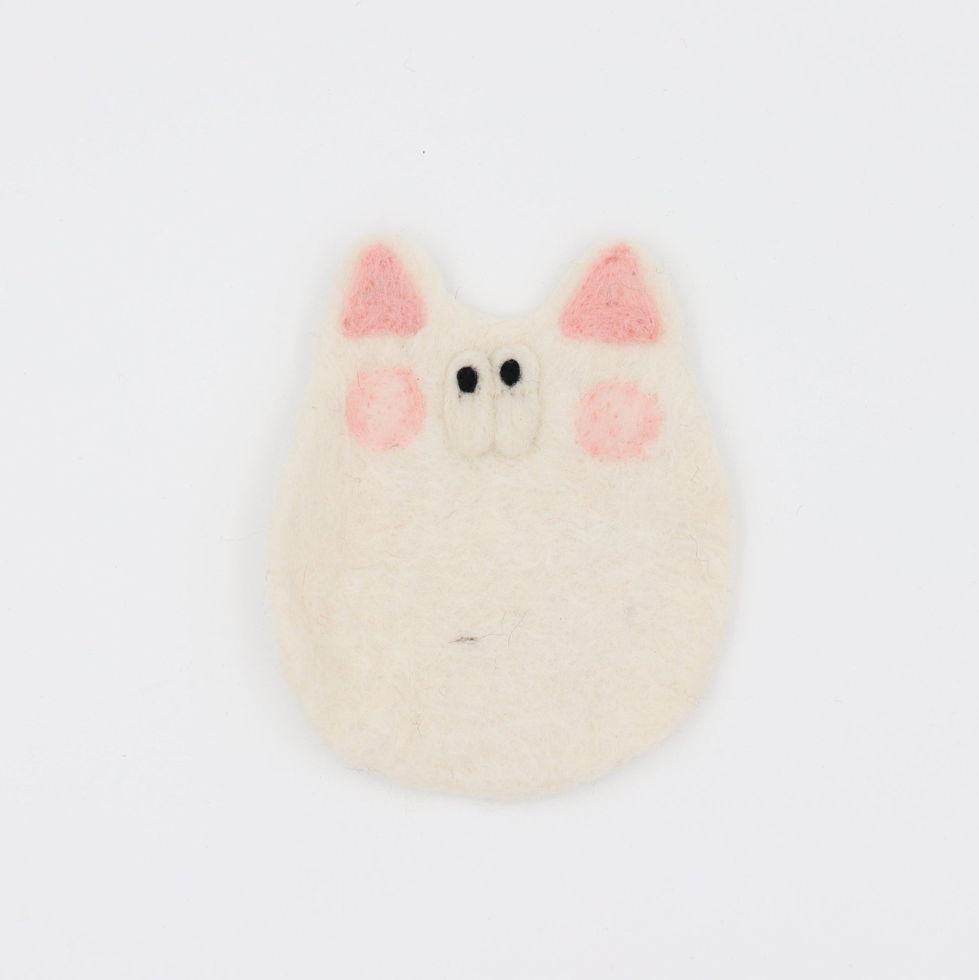 Animal-shape-Nepal-handmade-wool-felt-coaste