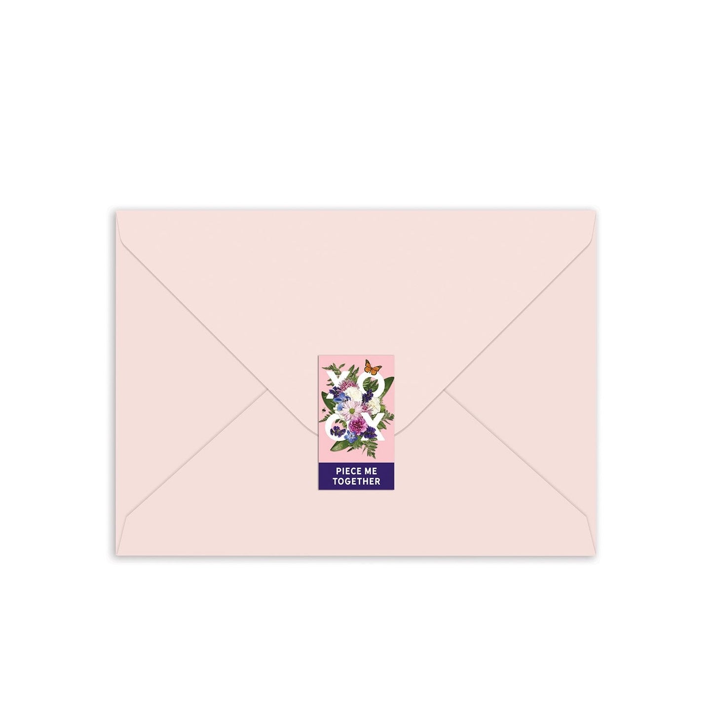 Say It With Flowers XOXO Greeting Card Puzzle