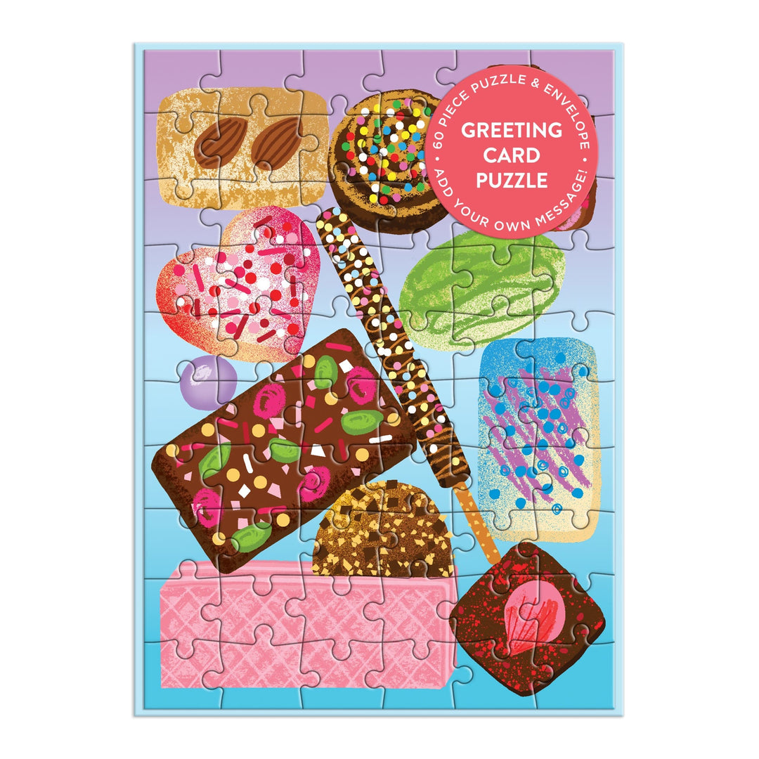 Merry & Bright Greeting Card Puzzle