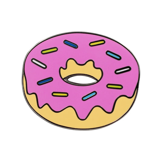 Delicious Cute Donut Emoji – Enamel  Lapel Pin for your Life