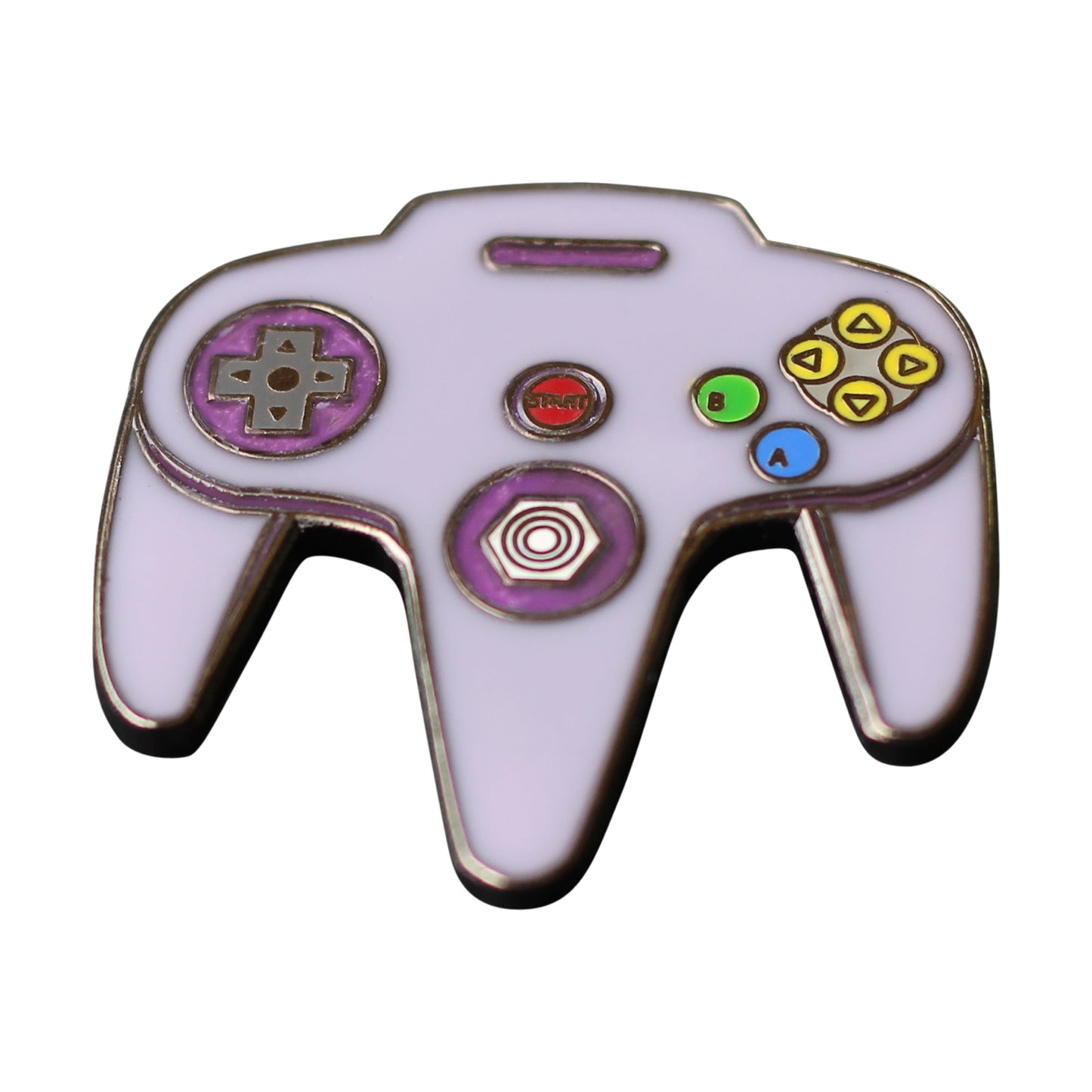 N64 Video Game Controller – Nintendo Enamel Pin