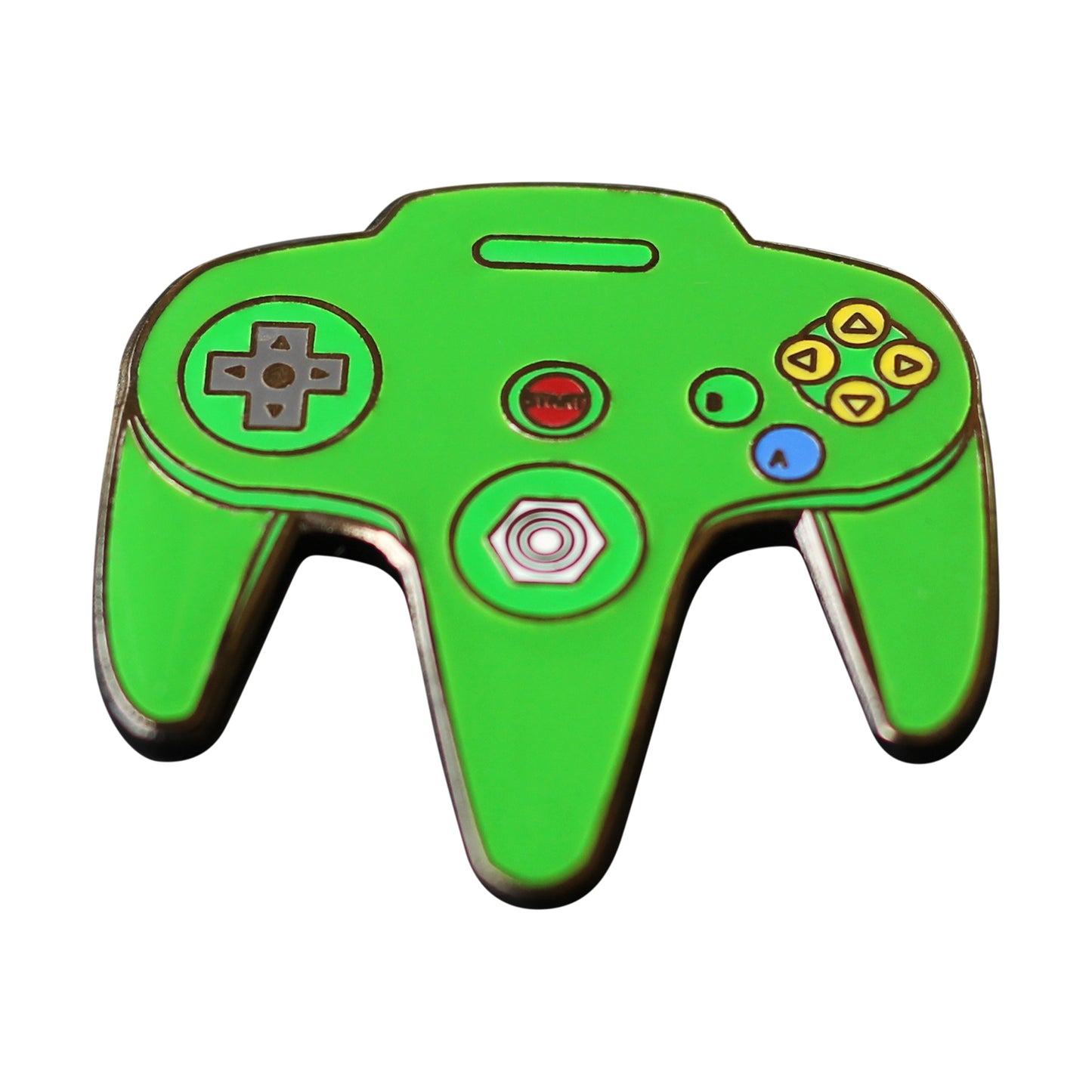 N64 Video Game Controller – Nintendo Enamel Pin