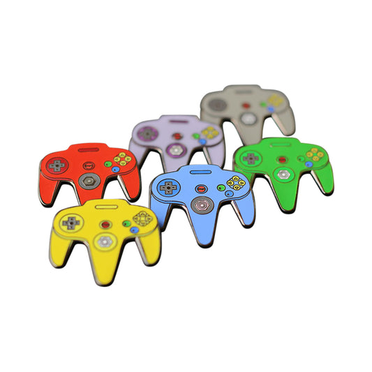 N64 Video Game Controller – Nintendo Enamel Pin