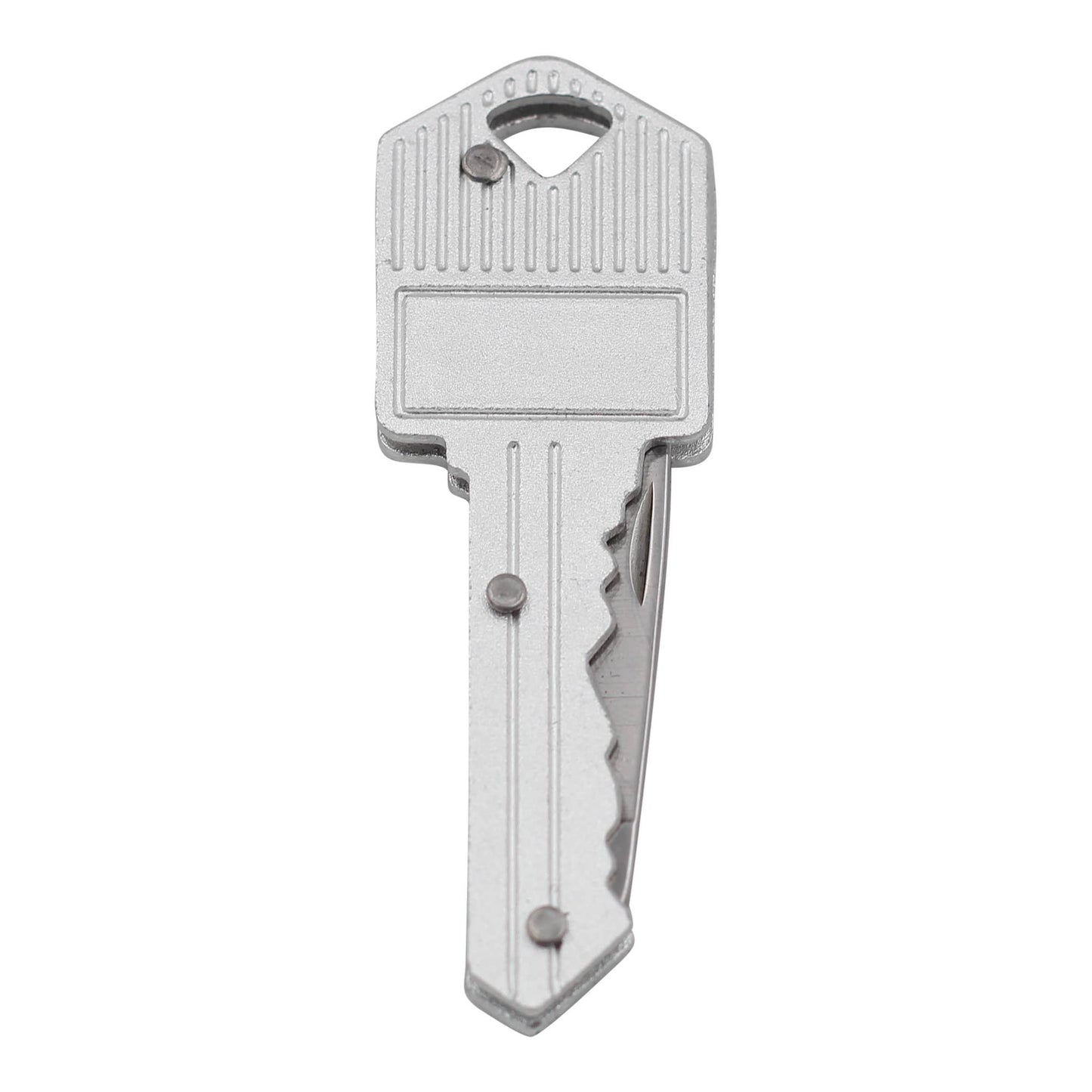 Image of Real Sic Siliver Key Knife Keychain – Small Utility Pocketknife - 2'' Blade