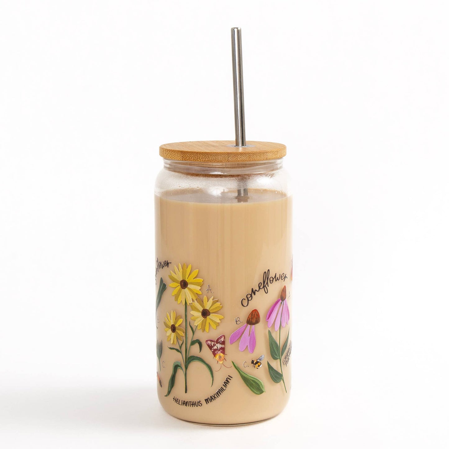 Wildflower Botanicals Glass Can