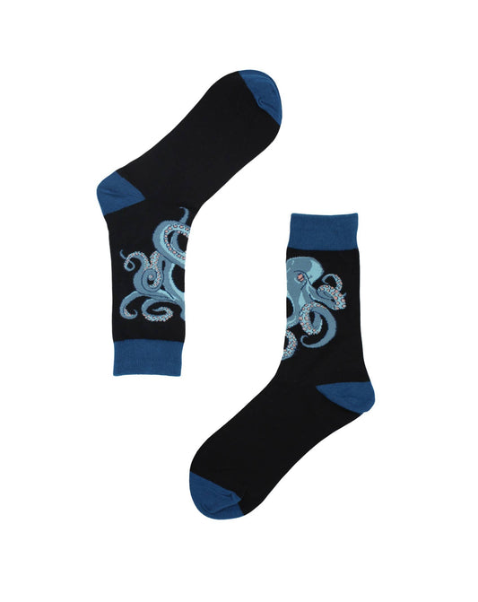 Image of Real Sic 35 Sick Socks – Octopus - Animals Casual Dress Socks