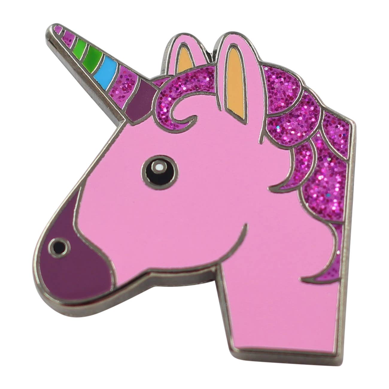 Image of Real Sic Pink Unicorn Emoji Pin – Enamel Pin For Your Life