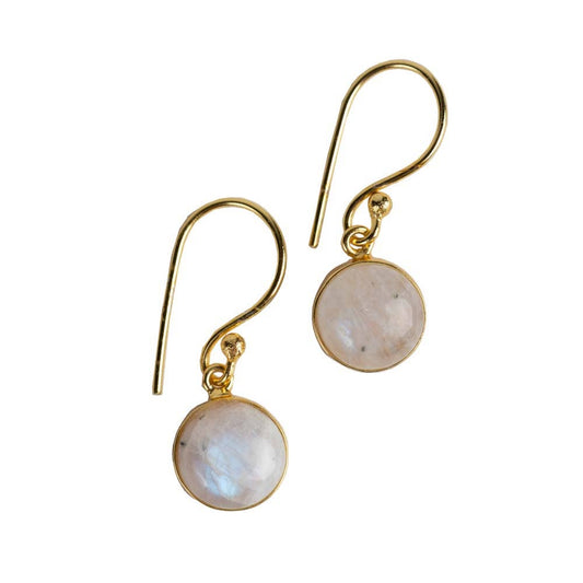 Ten Thousand Villages - Moonstone Dew Drop Earrings