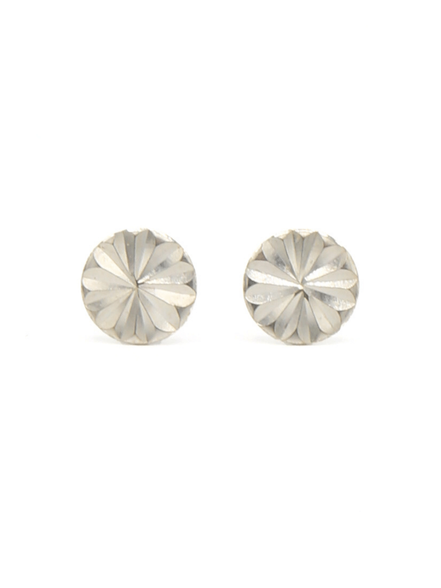 Fair Anita - Rosette Studs - Silver