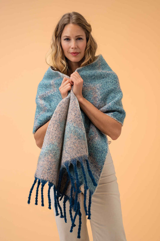 Melia Cosy Scarf - Denim