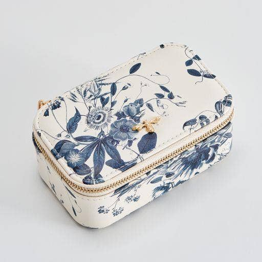 Fable England - Eva Small Jewellery Box Blooming Blue