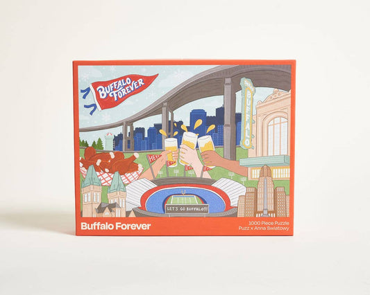 Puzz - Buffalo Forever - 1,000 Piece Jigsaw Puzzle