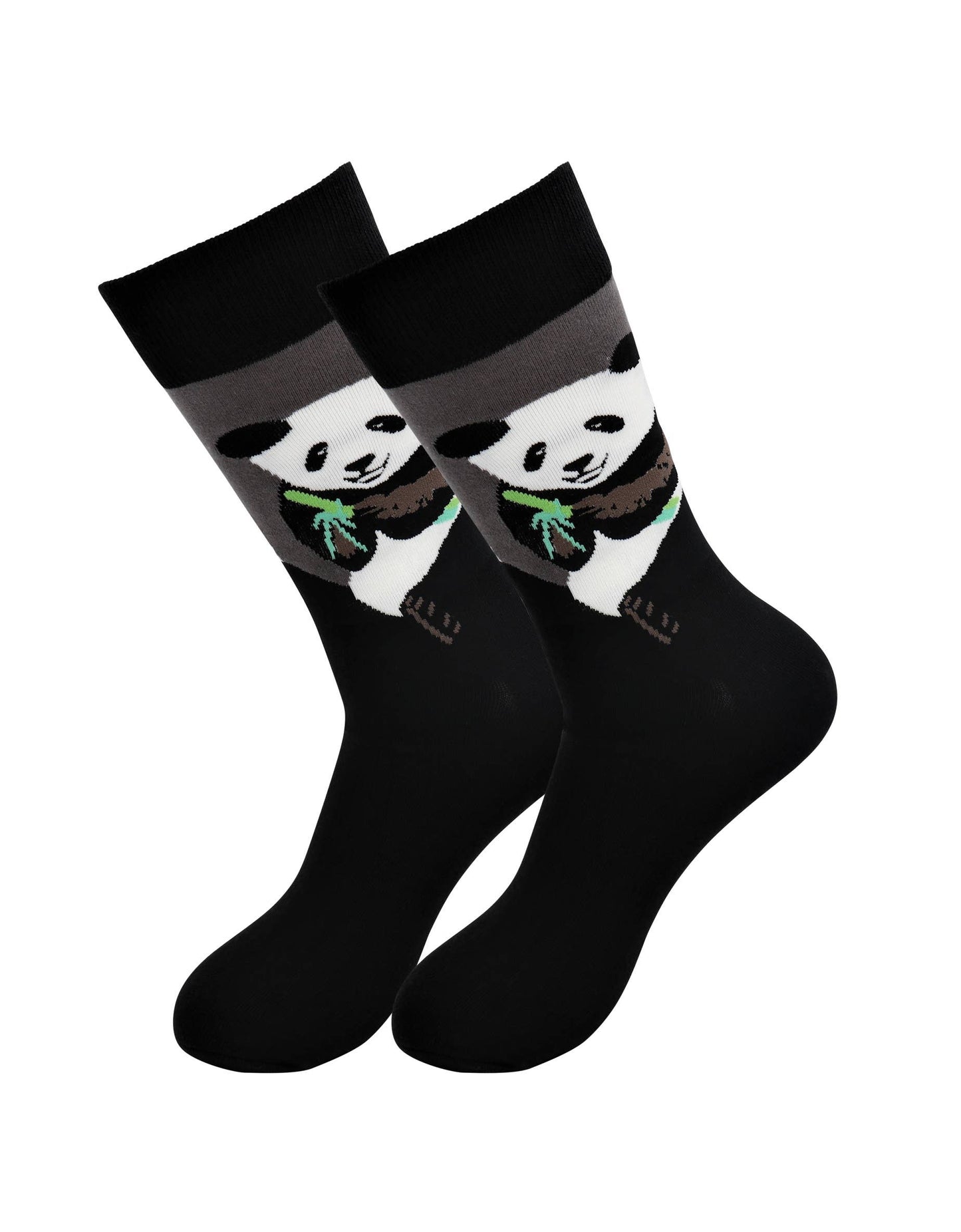 Image of Real Sic Panda Animal Socks – Rooster, Pig, Cow, Panda, Sheep - Fun Socks