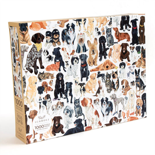 Furry Friends - 1,000 Piece Dog & Cat Jigsaw Puzzle