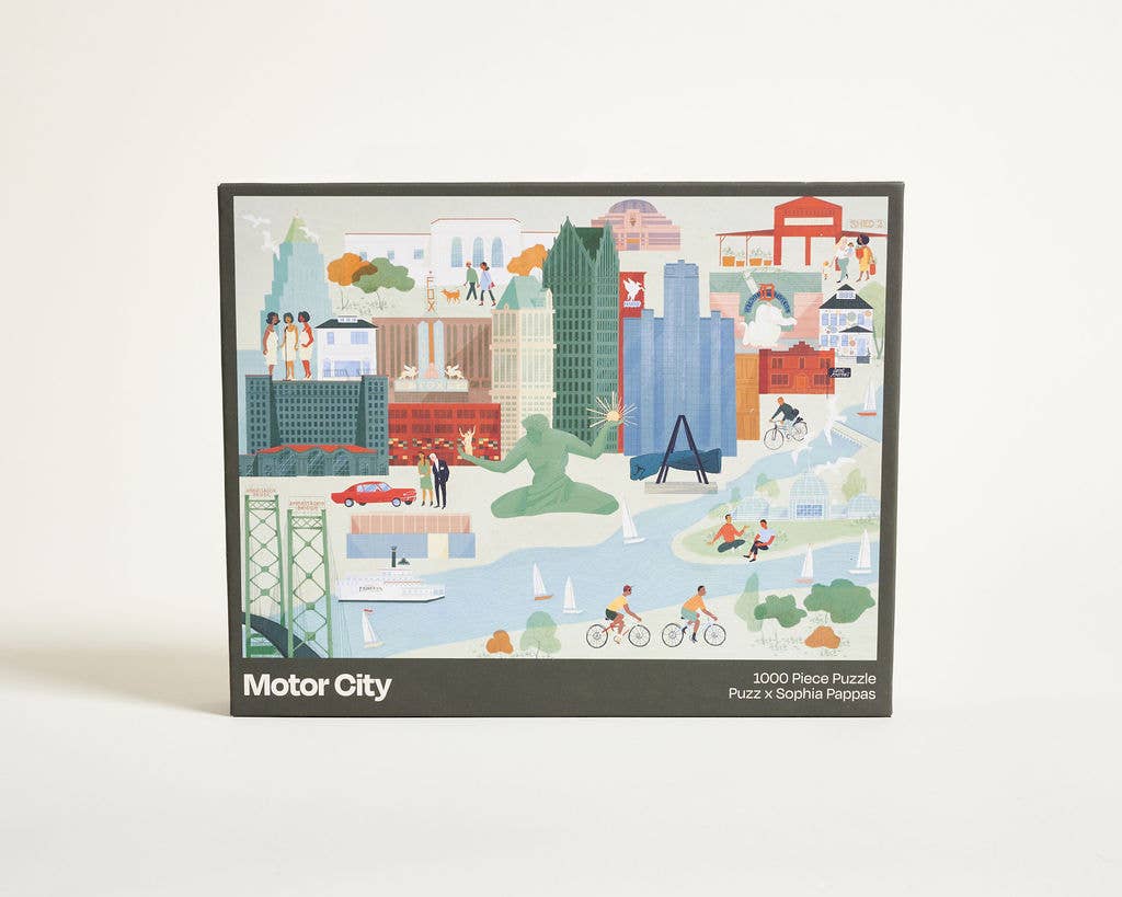 Puzz - Motor City - 1,000 Piece Jigsaw Puzzle