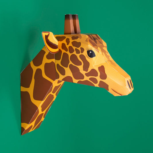 Create Your Own Gentle Giraffe Head