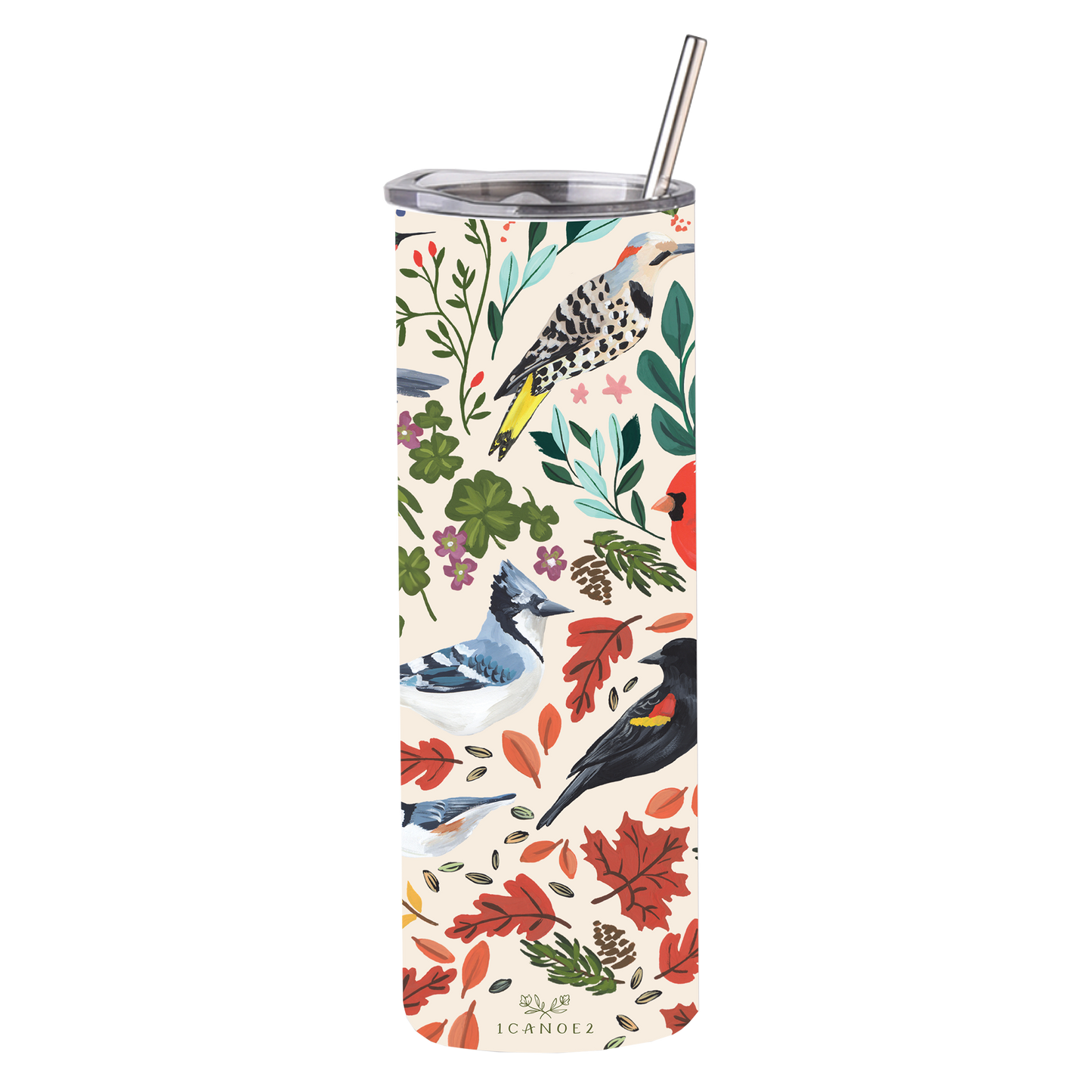 1canoe2 | One Canoe Two Paper Co. - Birds Tumbler