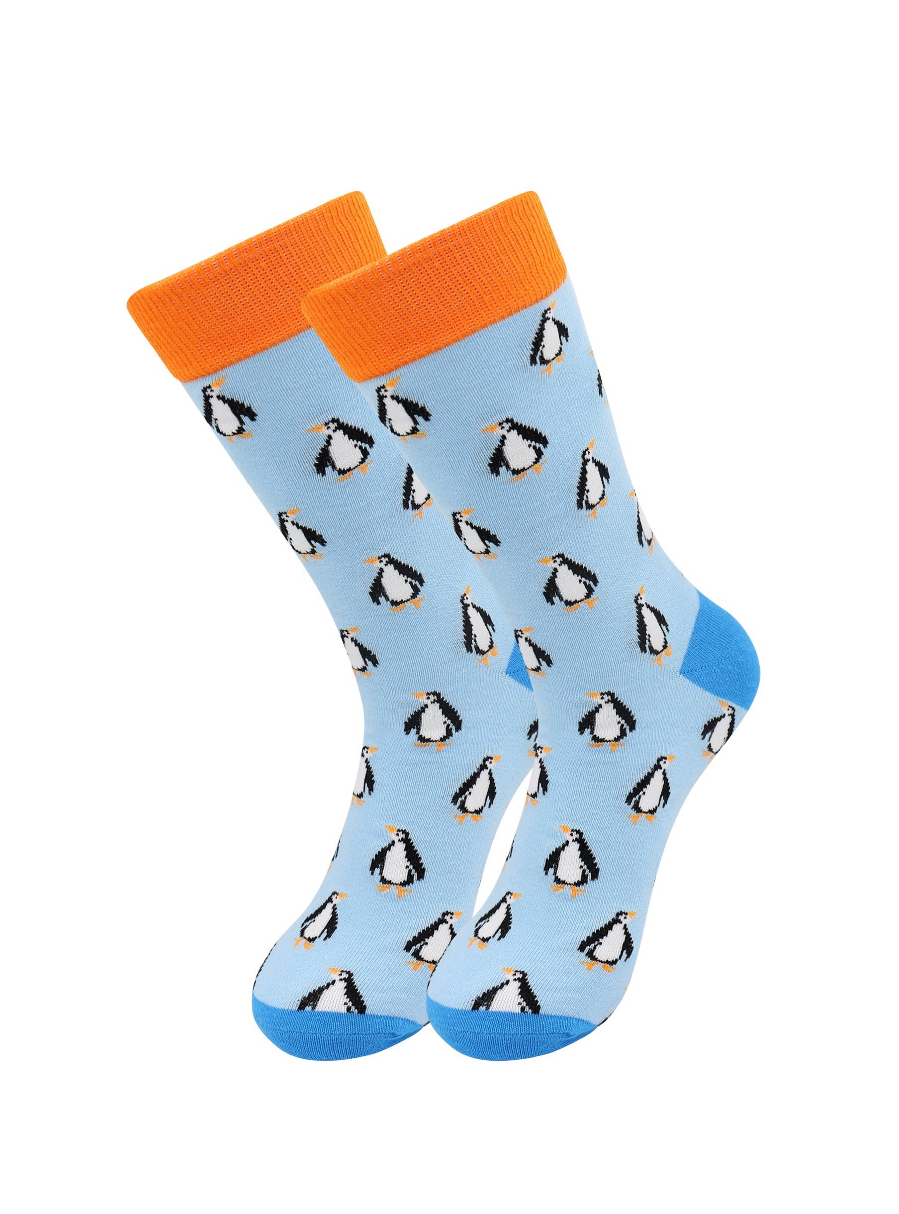 Image of Real Sic Penguin Animal Socks - Pelican, Puffin, Flamingo, Penguin Fun Socks