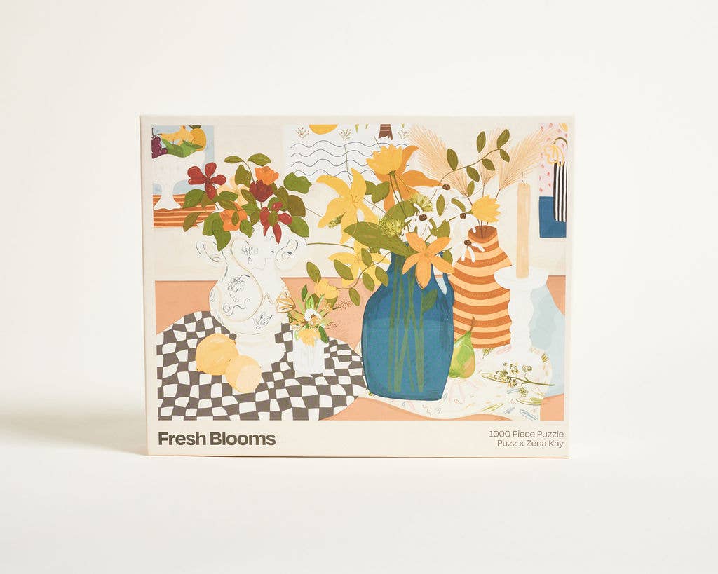 Puzz - Fresh Blooms - 1,000 Piece Jigsaw Puzzle