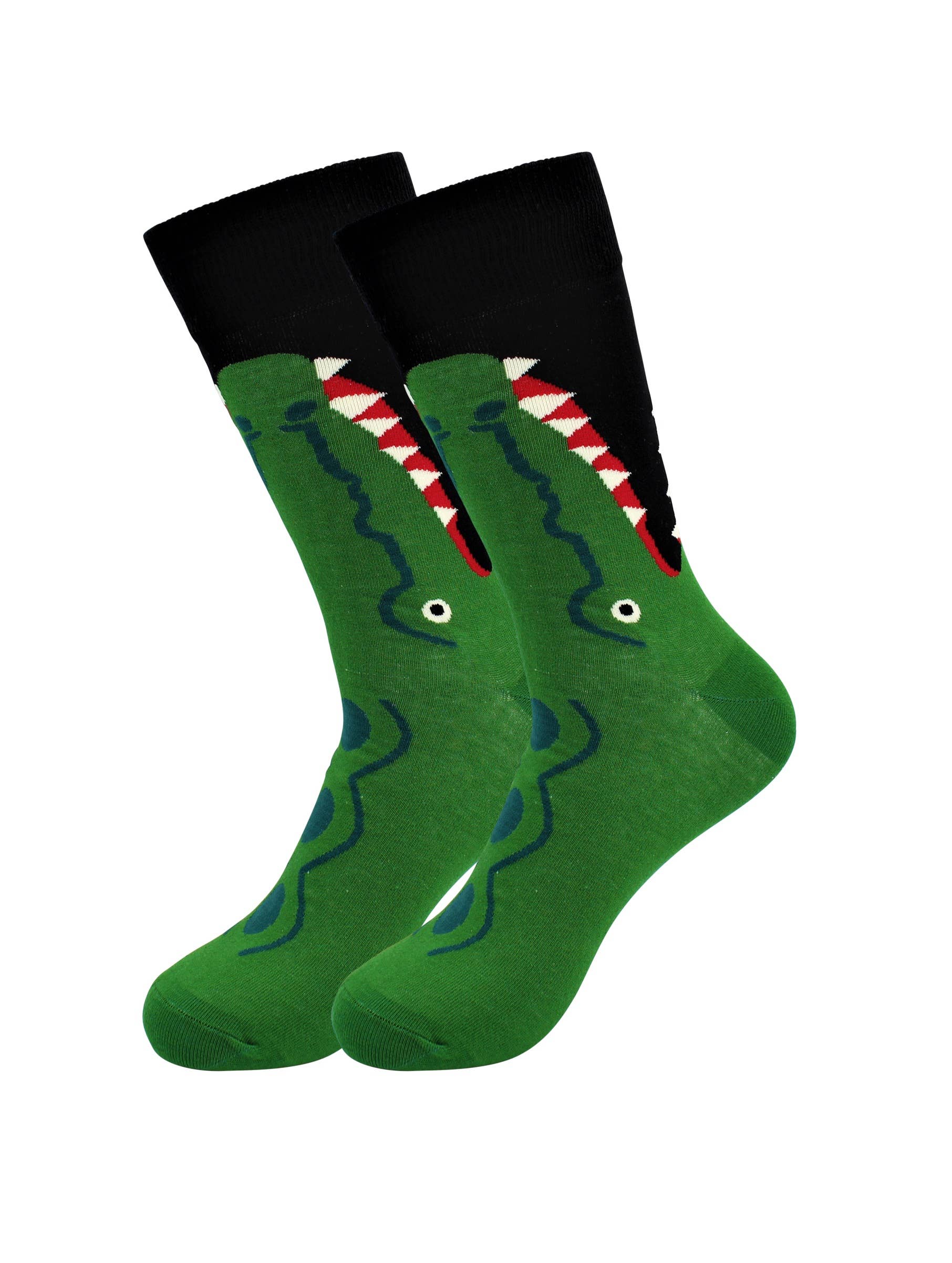 Image of Real Sic Crocodile Animal Socks - Shark, Dragon, Crocodile, Beatles Fun Socks